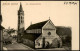 Ansichtskarte Schwäbisch Gmünd St. Johanniskirche, Straße 1928 - Schwäbisch Gmünd
