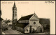 Ansichtskarte Schwäbisch Gmünd St. Johanniskirche, Straße 1928 - Schwaebisch Gmünd