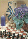 Ansichtskarte  Schach Chess Motivkarte Aus Argentinien Mit Schachbrett 1991 - Zeitgenössisch (ab 1950)