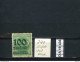 Deutsches Reich , 4 Abarten, Xx, X, O, Ex. 290 - 303, Aufdruck Verschoben - Variétés & Curiosités