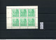 DDR, Xx, 4 Lose U.a. H.-Blatt 7 - Postzegelboekjes