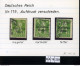 Deutsches Reich , 5 Lose U.a. 120 , PLF / Abart - Siehe Foto - Variedades & Curiosidades