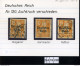 Deutsches Reich , 5 Lose U.a. 120 , PLF / Abart - Siehe Foto - Abarten & Kuriositäten