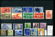 Kleine Sammlung Auf 4 A5-Karten O, 4 Lose U.a. Schweiz - Sammlungen