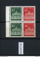 Berlin, Xx, O, 5 Lose U.a. 1972, 435 - 438, Ecke Unten Rechts, Mit Formnummer - Used Stamps