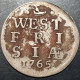 Provincial Dutch Netherlands West Friesland Frisiae 2 Stuiver 1765 Silver - Monedas Provinciales