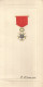 MENU  PUIGCERDA   Médaille Militaire - Menu