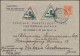 KLM-Weihnachtsflug Silvermeeuw-Brief AMSTERDAM-BATAVIA 18.12.33 Ab VELP 14.12. - Airmail