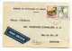 Congo Inkisi Oblit. Keach 10(-D) Sur C.O.B. 304 + 314 Sur Carte Commerciale Vers Namur Le 19/03/1954 - Lettres & Documents