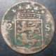 Provincial Dutch Netherlands West Friesland 2 Stuiver 1788/7 Silver Overstruck - Provincial Coinage