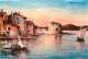 Art - Peinture - Silvio Chisei - Saint Tropez - CPM - Voir Scans Recto-Verso - Malerei & Gemälde