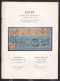 DDEE 929 -- EGYPT Famous Collections COTTA And KEHR - Auction Catalogue 32 Pg - Robson Lowe London 1965 - Cover Loose - Catálogos De Casas De Ventas