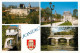  CHARENTE MARITIME JONZAC CHATEAU RENAISSANCE PORTE DE VILLE PONT SUR LE SEUGNE (scan Recto-verso) KEVREN0544 - Jonzac