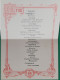 Menu , Salon De La Porte Dorée , Cartonné - Menus