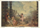 Art - Peinture - Antoine Watteau - The Music-Party - CPM - Voir Scans Recto-Verso - Malerei & Gemälde