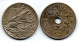 SPAIN, Set Of Two Coins 25 Centimes, Copper-Nickel, Year 1925, 1927, KM # 740, 742 - Otros & Sin Clasificación