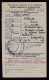 DDFF 899 -- Collection Petit Sceau De L' Etat - IMPRIME Gemeente ZANDVOORDE 1950 Via OOSTENDE - Retour OUDENBURG - 1935-1949 Klein Staatswapen