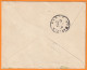 1909 - 10 C Mouchon Chine Sur Enveloppe De TIENTSIN BFE Vers NANCY, France - CORPS D'OCCUPATION - Via Sibérie - Cartas & Documentos