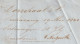 1854 - Folded Cover From SAMARANG, Semarang, Java To AMSTERDAM, Netherland Via MARSEILLE, France - Tax 120 ! - Nederlands-Indië