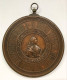 Alexander II 1818-1881. Bronze Medal 1873 On The Opening Of Monument To Catherine II In St. Petersburg. 90 Mm - Royal / Of Nobility