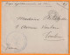 1901 - Corps Expéditionnaire De CHINE, Infanterie De Marine - Enveloppe En Franchise Militaire Vers TOULON, Var - Storia Postale