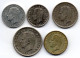 SPAIN, Set Of Five Coins 2, 5, 25, 50, 100 Pesetas, Copper-Nickel, Alum-Bronze, Year 1982, KM # 822, 823, 824, 825, 826 - Sonstige & Ohne Zuordnung