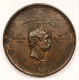 Alexander II° 1818-1881. Bronze Medal 1881 On The Death Of Alexander II° 77 Mm - Adel