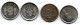 SPAIN, Set Of Four Coins 10 Pesetas, Copper-Nickel, Year 1985-94, KM # 827, 903, 918, 932 - 10 Pesetas