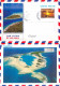 POLYNESIE - N° 543 Du RARE Carnet Tourisme 1997 Sur Enveloppe Illustrée Vers La France - 85 F Embarcation Typique - Covers & Documents