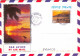 POLYNESIE - N° 537 Du RARE Carnet Tourisme 1997 Sur Enveloppe Illustrée Vers La France - 85 F Hommes En Pirogue - Covers & Documents