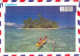 POLYNESIE - N° 537 Du RARE Carnet Tourisme 1997 Sur Enveloppe Illustrée Vers La France - 85 F Hommes En Pirogue - Covers & Documents