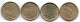 SPAIN, Set Of Four Coins 100 Pesetas, Nickel-Brass, Copper-Nickel, Year 1993-96, KM # 922, 935, 950, 964 - 100 Pesetas