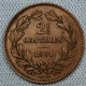 Luxembourg • 2 1/2 Centimes 1901 • Var. BAPTH • Presque SUP / XF  • Luxemburg •  [24-574] - Luxembourg