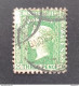 NEW SOUTH WALES AUSTRALIA GALLES 1871 QUEEN VICTORIA CAT GIBBONS N 211c WMK 36 PERF 12 - Usati