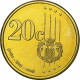 Monaco, 20 Euro Cent, Unofficial Private Coin, 2006, Laiton, SPL+ - Private Proofs / Unofficial