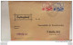 DDR Bis 64: FDC-Brief Frühjahrsmesse 1950 Leipzig Mit SoSt. Vom Petershof 4.3.51 Mit Eingedruckt. Anschrift Knr: 282/3 - 1950-1970