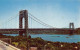 New York  - GEORGE WASHINGTON BRIDGE AND HUDSON RIVER - Bridges & Tunnels