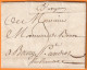 1750 - Marque Postale Manuscrite D'AVIGNON Sur Lettre Pliée Avec Corresp Vers BOURG SAINT ST ANDEOL, Ardèche - 1701-1800: Précurseurs XVIII