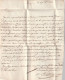 1750 - Marque Postale Manuscrite D'AVIGNON Sur Lettre Pliée Avec Corresp Vers BOURG SAINT ST ANDEOL, Ardèche - 1701-1800: Precursors XVIII