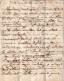 1727 - Marque Postale Manuscrite MARSEILLE Sur Lettre Pliée Avec Corresp Vers GENNES GENES GENOVA - 1701-1800: Precursori XVIII