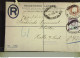 England: London Registered Letter Cover To Germany Vom 22.6.1904 Nach Halle (Saale) Mit 1 1/2 D  Knr: 105 A - Varietà, Errori & Curiosità