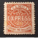 SAMOA 1877 -1882 Express Stamps 2 Sh Sepia MNH PERFORATION 11 1/2 PARTIAL GUM - Samoa