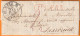 1831 ? - CURSIVE 53 MANHEULE, Meuse Sur Lettre Amicale De 3 P Vers SAARBRUCKEN, Saar, Allemagne Via METZ - 1801-1848: Précurseurs XIX