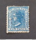 NEW SOUTH WALES 1871 QUEEN VICTORIA CAT GIBBONS N 209 PERF 11 X 11 3/4 ERROR WMK SIDEWAY - Usados