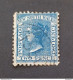 NEW SOUTH WALES 1871 QUEEN VICTORIA CAT GIBBONS N 209 PERF 11 X 11 3/4 ERROR WMK SIDEWAY - Gebruikt