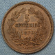 Luxembourg • 5 Centimes 1870 • SPL / AUNC • Rare In Its Condition • Luxemburg •  [24-578] - Luxemburg