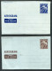 Norway 5 X Aerogram, 40ore 45ore 55ore 60ore 65ore Par Avion, Mint Unused - Postal Stationery