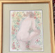 J.P.SCHÜPBACH (1906 Neuchatel-1992 Vevey) Aquarelle: Nu Femme Devant Tapiserie Fleurie (nue Art Suisse Schweizer Kunst) - Acquarelli