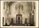Ansichtskarte Herstelle-Beverungen Abtei-Kirche, Wandbemalung Altar 1961 - Beverungen