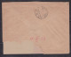 Germany / Saar - 1920 Cover Saarbrucken To Hamburg - Overprinted Stamp - Faults - Covers & Documents